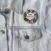 VIP-gezichtsstoornis Gezichtsblindheid Ronde Button 5,7 Cm (In situ)