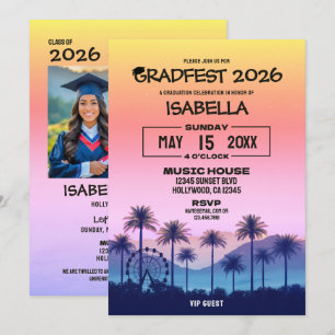 VIP Gradfest 2026 Feest Uitnodiging