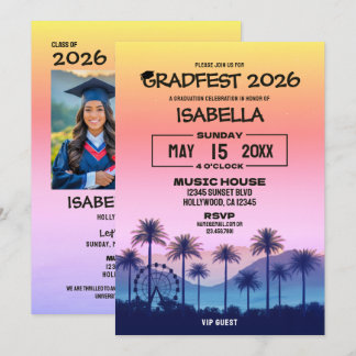 VIP Gradfest 2026 Feest Uitnodiging