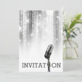 Vip Green Festival Wedding Persoonlijke Uitnodigin Kaart (Staand voorkant)