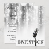 Vip Green Festival Wedding Persoonlijke Uitnodigin Kaart (Voorkant / Achterkant)