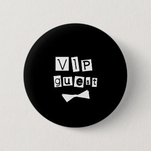 VIP Guest Bow Stropdas Ronde Button 5,7 Cm