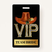 VIP herzien Badge (Voorkant)