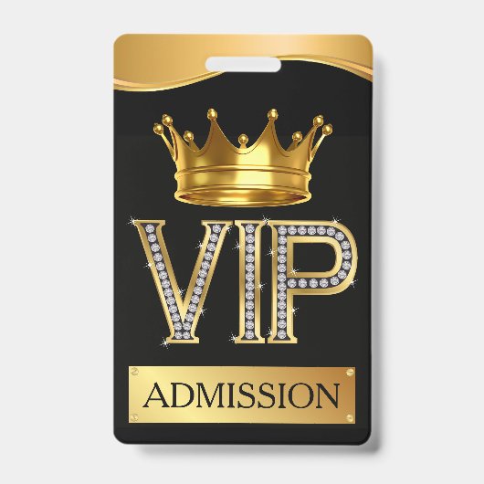VIP-Identificatiekoord BADGE (Voorzijde)