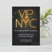 VIP in de Uitnodiging van de Partij NYC (Staand voorkant)
