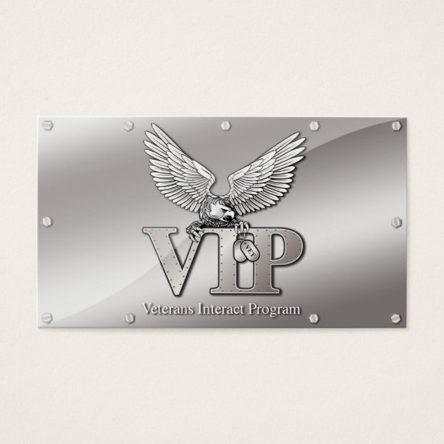VIP Informatie Kaarten Visitekaartjes (Voorkant)