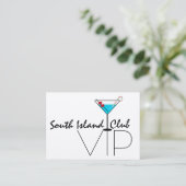 VIP-Kaart voor klanten / klanten door SRF Visitekaartje (Staand voorkant)