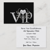 VIP-Kaart voor klanten - SRF Visitekaartje (Voorkant / Achterkant)