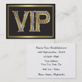 VIP-Kaart voor klanten - SRF Visitekaartje (Voorkant / Achterkant)