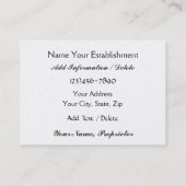 VIP-Kaart voor klanten - SRF Visitekaartje (Achterkant)