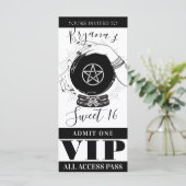 VIP-kaartje voor Magic Crystal Ball Fortune Teller (Staand voorkant)