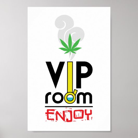 VIP-kamer, vriendelijk, plezier Poster (Voorkant)