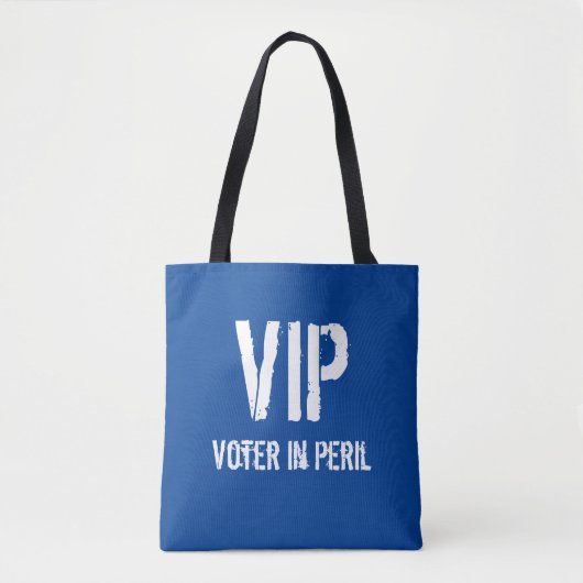 VIP-kiezer in Peril Tote Bag (Voorkant)