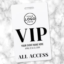VIP Logo All Access Evenement