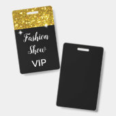 VIP Mode Show Trade Badge (Voor- en achterkant)