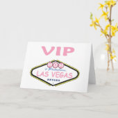 VIP MOM of Las Vegas Moederdag Kaart (Gele Bloem)