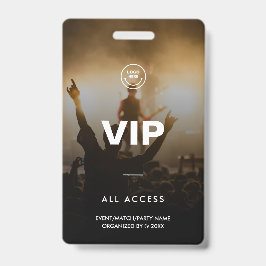 VIP Music Festival Match Party All Access Badge