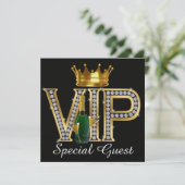 VIP-partij - speciale uitnodiging voor evenementen (Staand voorkant)