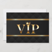 VIP Party Ticket Uitnodiging (Voorkant)