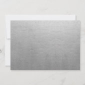 VIP-pas 25e jubileumticket Faux Zilver Kaart (Achterkant)