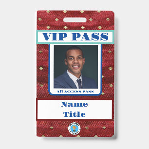 VIP PAS-badge Badge