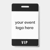 VIP-Pas Evenementenbadge Badge (Voorzijde)