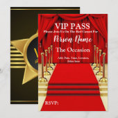 VIP-pas Kaart (Voorkant / Achterkant)