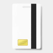 VIP-pas voor afstudeerfeest Badge (Achterkant)