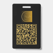 VIP-pas voor gepersonaliseerde naam chocoladefesti Badge (Achterkant)