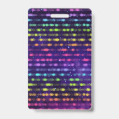 VIP-pas voor meisjes Arcade-feestje Badge (Achterkant)