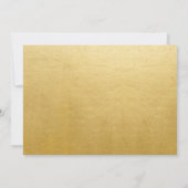 VIP Pass 50th Jubileum Ticket Faux Gold Kaart (Achterkant)