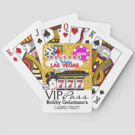 VIP PASS - Vegas Party - Casino-speelkaarten Pokerkaarten