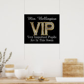 VIP-Poster van leerkrachten door SRF Poster (Keuken)