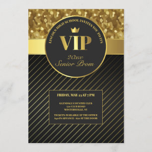 VIP Prom-uitnodiging Kaart