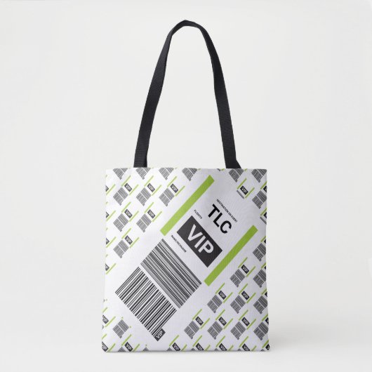 VIP REIS-TAS TOTE BAG (Voorkant)