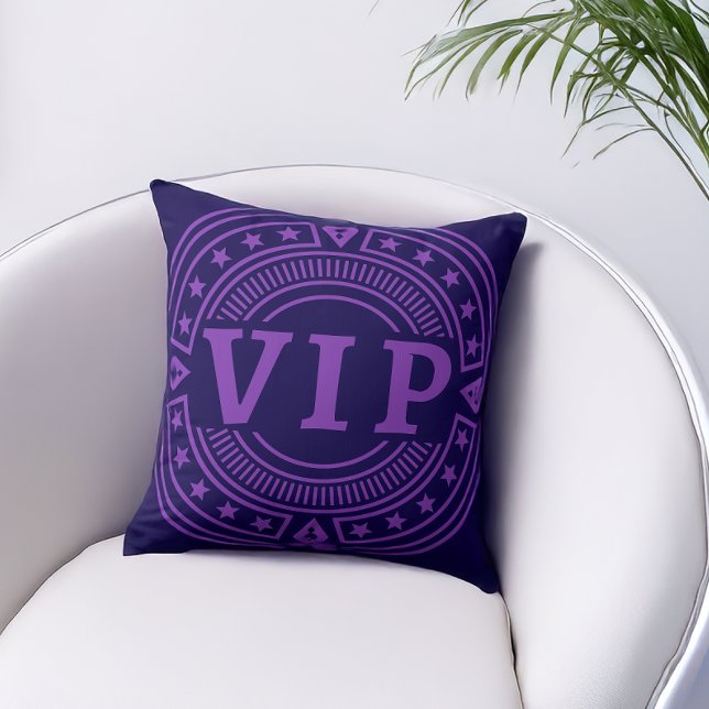 VIP Reserved Seat Retro Custom Colors Kussen (Creator heeft geüpload)