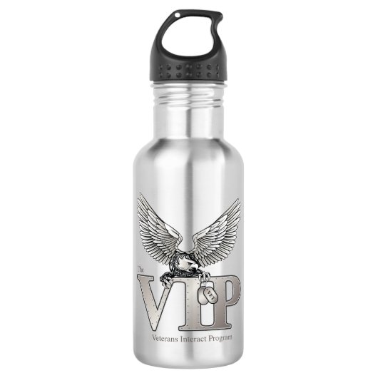 VIP Roestvrij stalen waterfles (Voorkant)