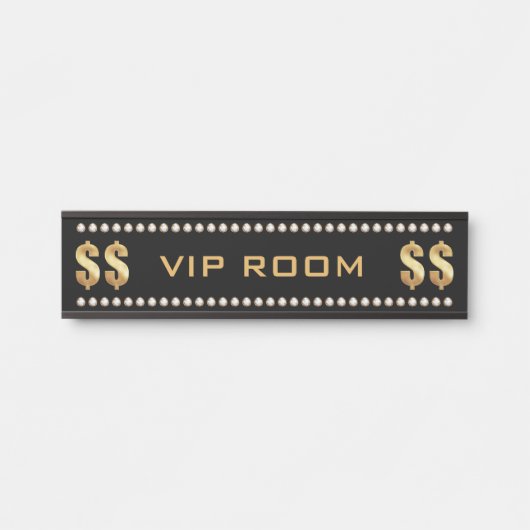 VIP Room Deurbordje (Voorkant)