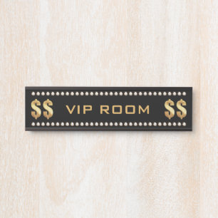 VIP Room Deurbordje