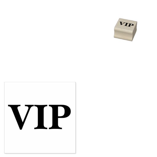 VIP RUBBERSTEMPEL (Gestempeld)