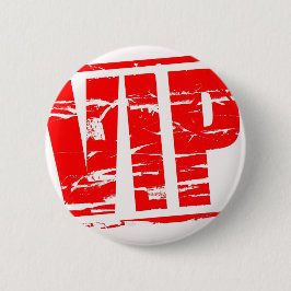 VIP rubberstempel effect Ronde Button 5,7 Cm