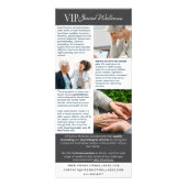 VIP Senior Wellness Rack Kaart (Achterkant)