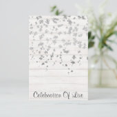 Vip Silver, vip Silver, vielebratie Kaart (Staand voorkant)