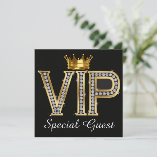 VIP Special Guest - SRF Kaart (Staand voorkant)