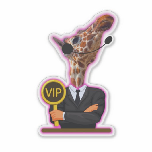 vip sticker (Voorkant)
