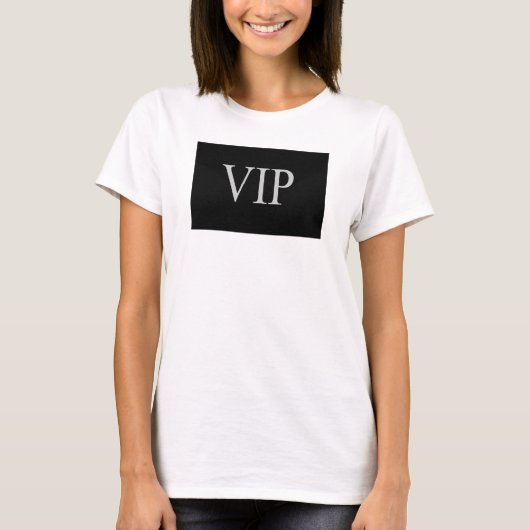 VIP STYLE-SHIRT T-SHIRT (Voorkant)
