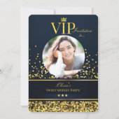 VIP Sweet Sixteen foto uitnodiging (Voorkant)