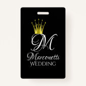 VIP Team Bride Badge (Achterkant)