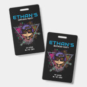 VIP-toegang op jaardag Badge (Voor- en achterkant)