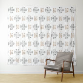 VIP-toegang Uw logo | Step and Repeat-achtergrond Wandkleed (In Situ (horizontaal))